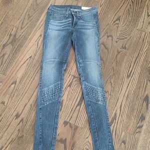 Rag and Bone Straight Leg Blue Jeans Size 25